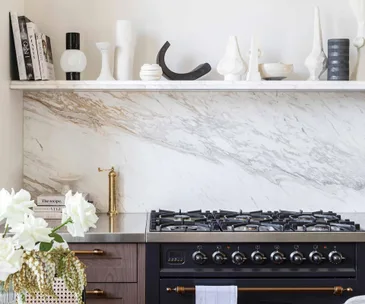 stainless steel benchtop