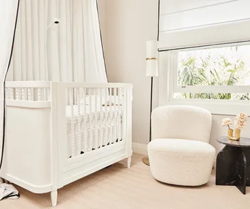 Anna Heinrich tells us about her dreamy new baby room