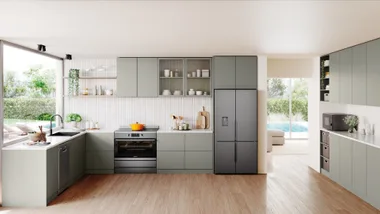 Kitchen with Westinghouse appliances