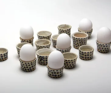 handmade egg cups
