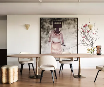 A romantic reimagining of a Milsons Point penthouse by Smac Studio