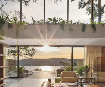 Northern Beaches open plan living room