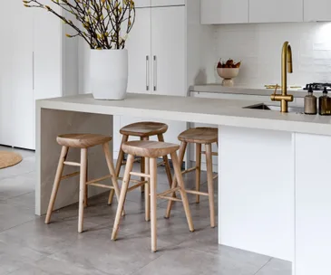 Embrace the carefree and calm lifestyle with these coastal bar stools