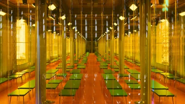 Miu Miu fashion month set design runway