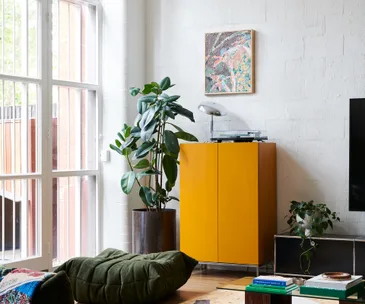 Bold artworks and judicious tonal tones have totally transformed this Melbourne home