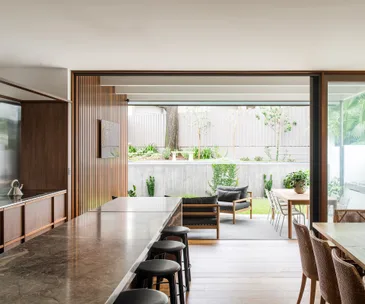 A modern Australian home with a timeless mid-century aesthetic