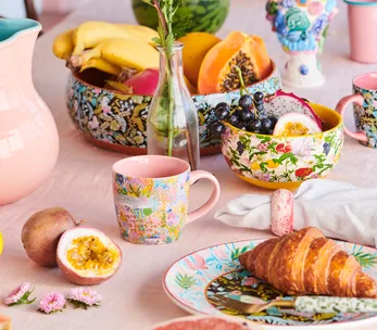 Kip and co robert gordon ceramics collaboration tablescape