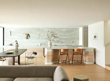 A maritime-inspired penthouse perched above Sydney’s sparkling harbour