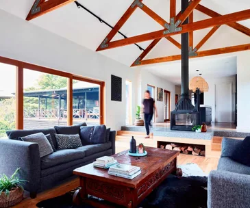 Open-plan living space