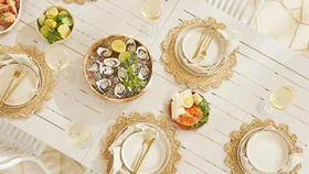 Santana Aluminium Extension Table in Taupe from Early Settler