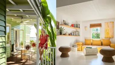 Lucy Folk’s romantic weatherboard Queenslander offers a subtle Mediterranean vibe