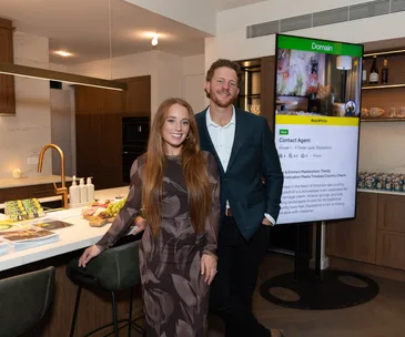 Emma and Ben at the Domain Listings Challenge