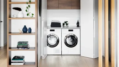 A modern European laundry