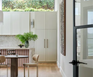 Waterfront home with a view