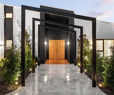 Courtney and Grant house façade