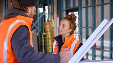 Emma and Ben on The Block